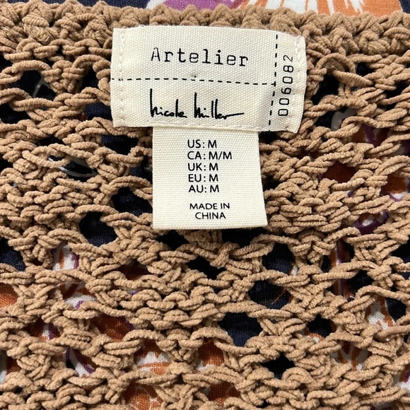 NICOLE MILLER Artelier crochet sweater - Picture 6 of 10